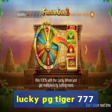 lucky pg tiger 777